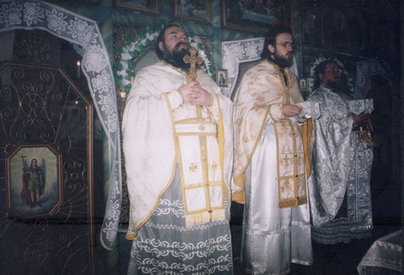 Mnísi z ruského monastiera v Ivanove prišli do krypty