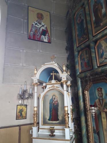Pôvodná ikona v cerkvi